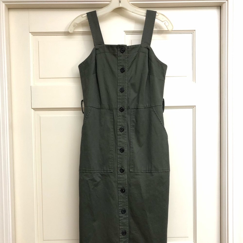Universal Thread Olive Midi Bodycon Dress